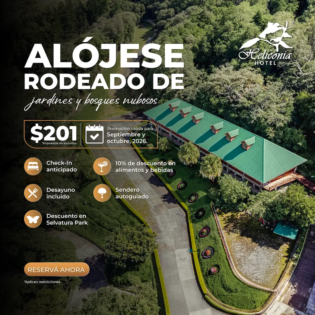 Oferta especial Hotel Heliconia